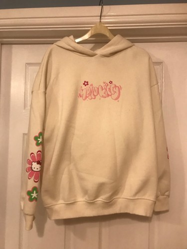 Hello kitty hoodie creme - hello,
