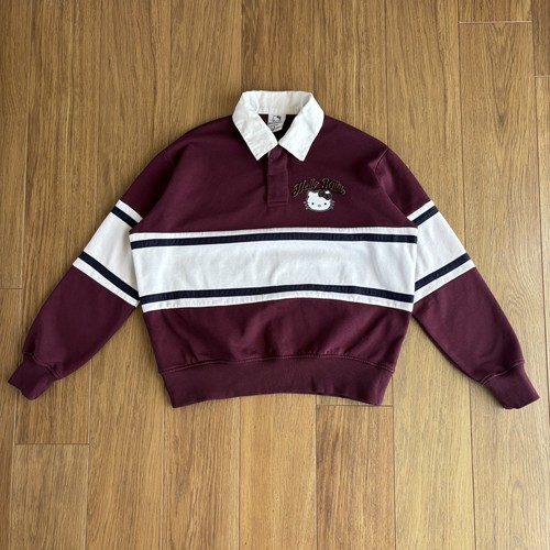 Hello kitty rugby sweatshirt - hello,