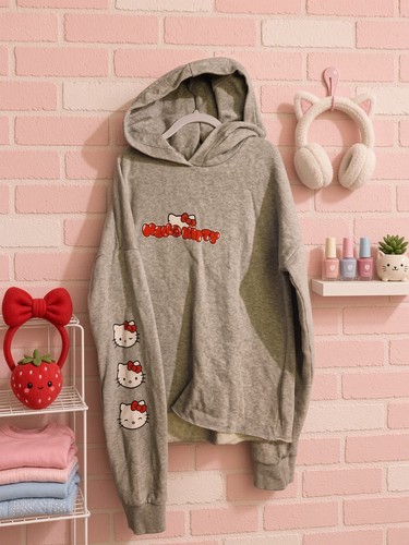 Grauer pullover hello kitty - grauer,