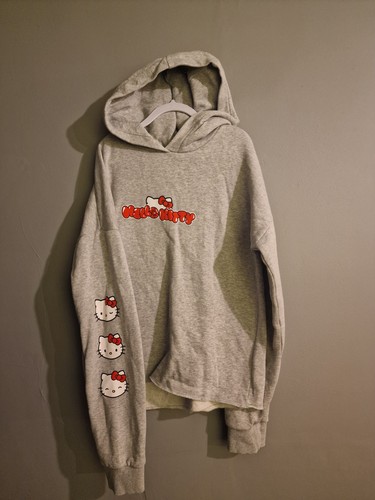 Grauer pullover hello kitty - hello,