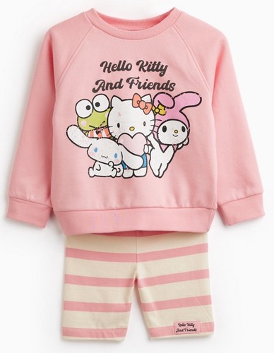 Rosa hello kitty - hello, sweatshirt