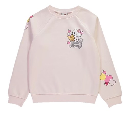 Hello kitty sweatshirt rosa - sweatshirt,
